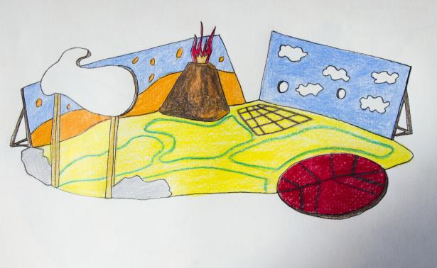Croquis d'espace