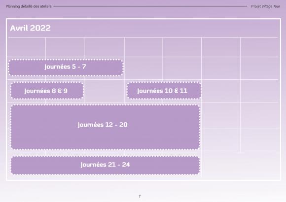 Planning Village Tour 7/9