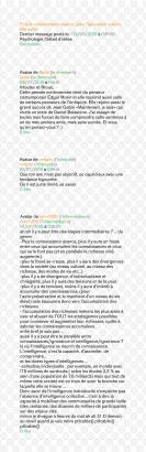 Extraits d'une conversation issue du forum Doctissimo : https://forum.doctissimo.fr/psychologie/Coups-de-gueule/connaissance-avance-ignorance-sujet_15019_1.htm