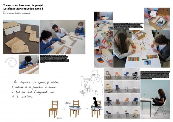 Travaux en lien avec le projet.