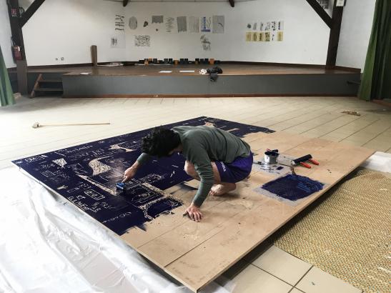 Encrage du plancher.