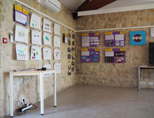 Exposition dans la Salle des Arts