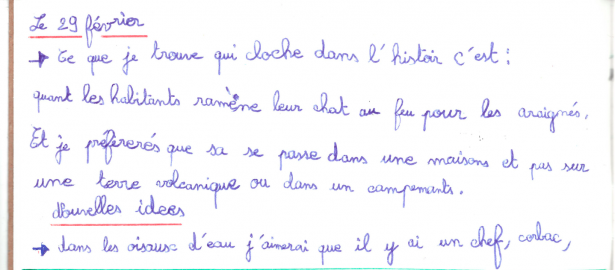Notes pour retravailler le texte 