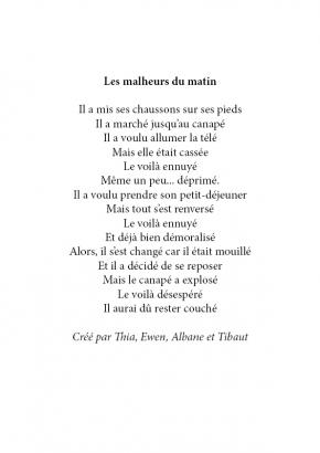 Malheurs du matin