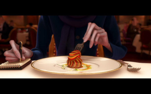 Madeleine dans le dessin animé Ratatouille de Brad Bird