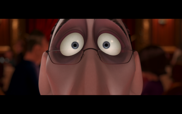 Madeleine dans le dessin animé Ratatouille de Brad Bird