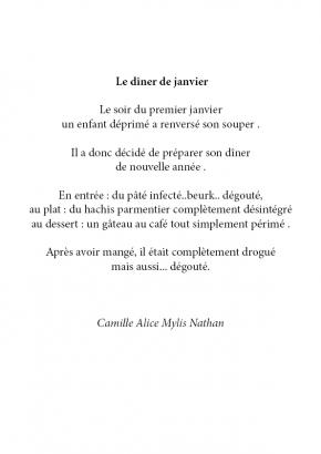 Le dîner de Janvier