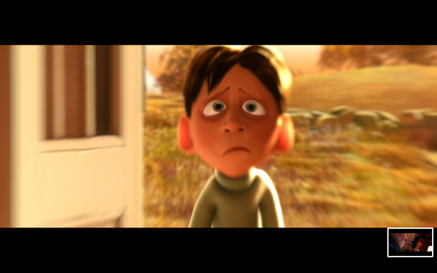 Madeleine dans le dessin animé Ratatouille de Brad Bird