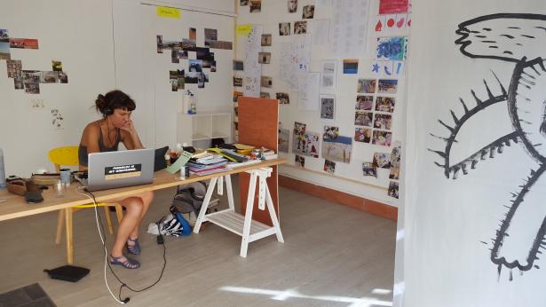 Atelier de travail dans les locaux de Cheminements - Saint-Paul - mars 2020