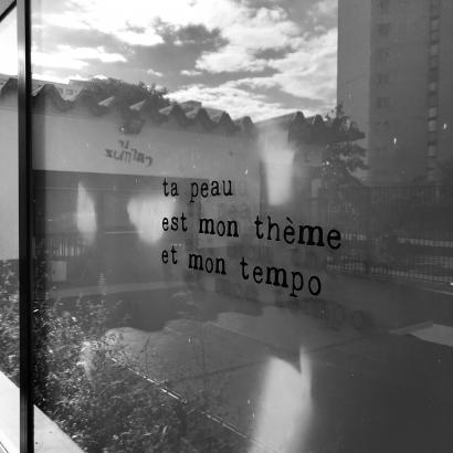 ta peau est mon thème et mon tempo 2