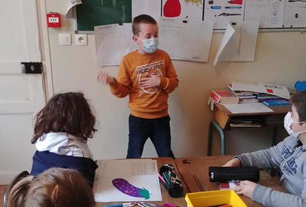 présentation au groupe