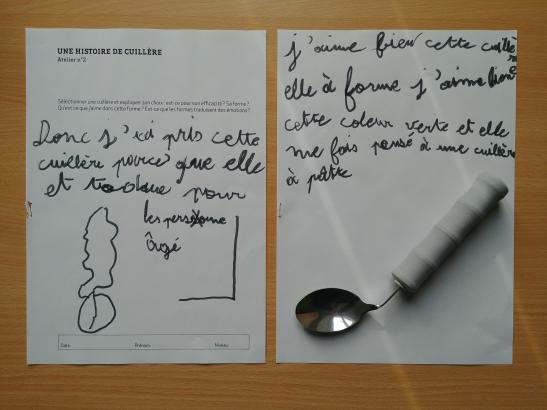 Atelier 2: « Une histoire de cuillère »