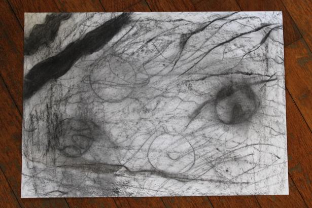 Dessins au fusain