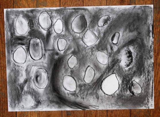 Dessins au fusain