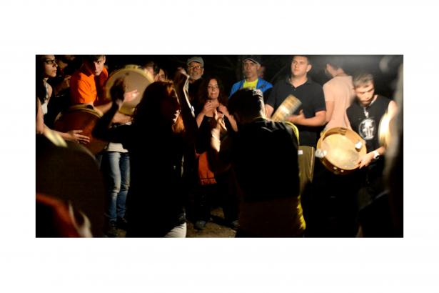 Fête de la Santa Madonna dell'Avvocata, vidéo captée en juin 2019, lors de mon année d'étude aux Beaux-arts de Naples. Crédit photo Mathilde Rouch.