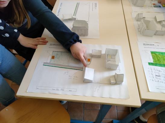 présentation de ses idées au groupe