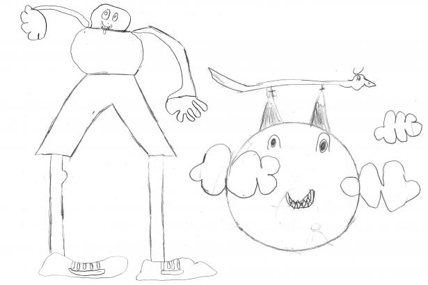 Dessins de géants