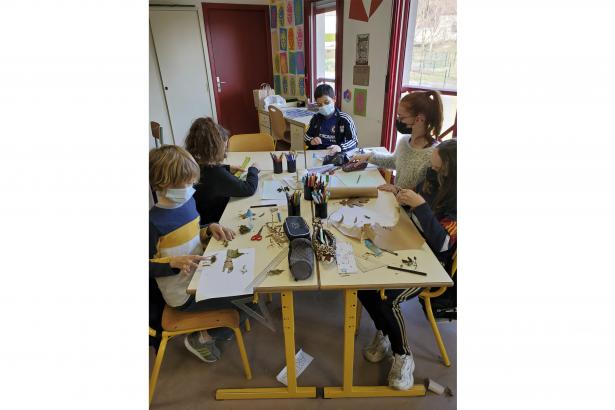 Ilot d'Eliott, Angelina, Lina, Arthur et Clara
