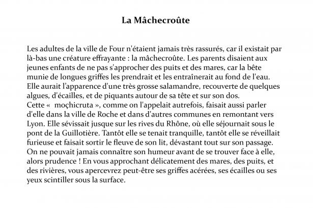 Conte mâchecroûte