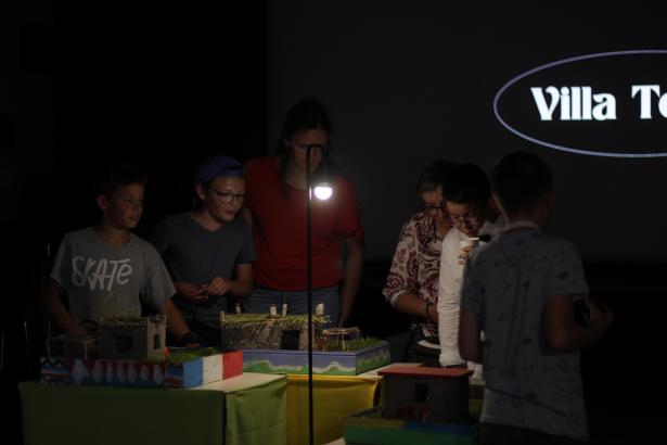 Villa Terra, vue de l'exposition - Merlines, Juin 2022