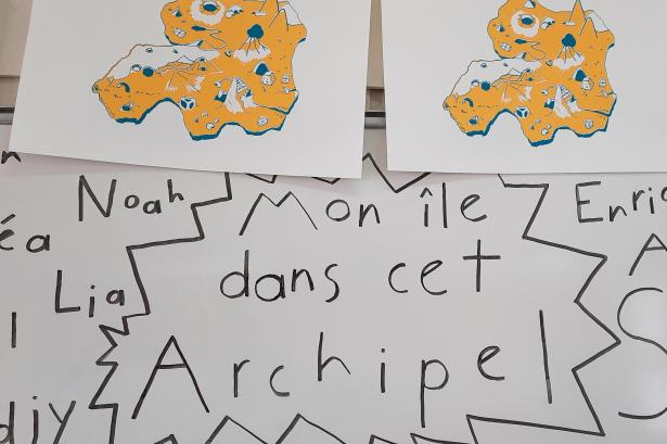 Détail sur le titre de l'exposition 