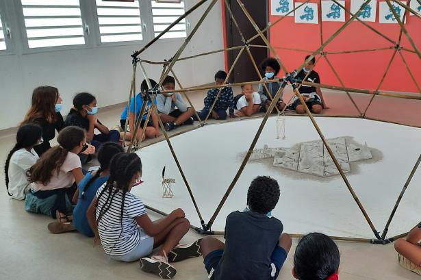 Vue de notre dernière discussion avec l'ensemble de la classe