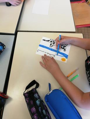Atelier carte postale