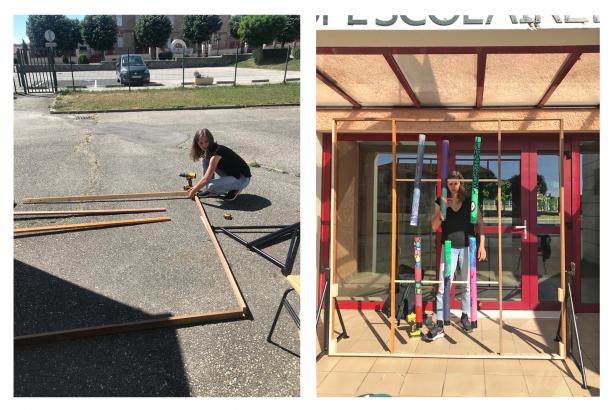construction à l'école