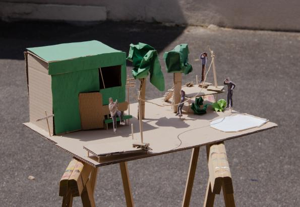 Quelques détails des maquettes © Robin Bourgeois