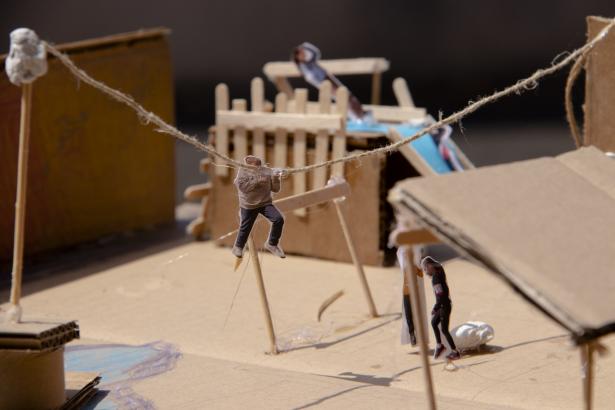 Quelques détails des maquettes © Robin Bourgeois