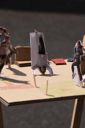 Quelques détails des maquettes © Robin Bourgeois