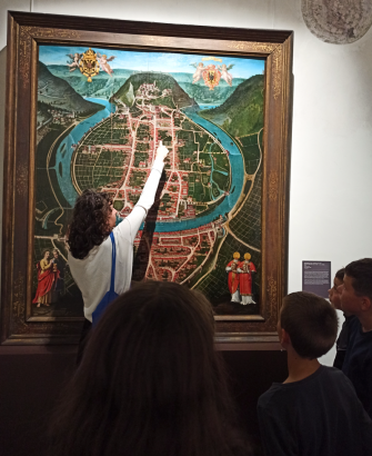 musée du Temps atelier jeune public les doigts dans l'engrenage