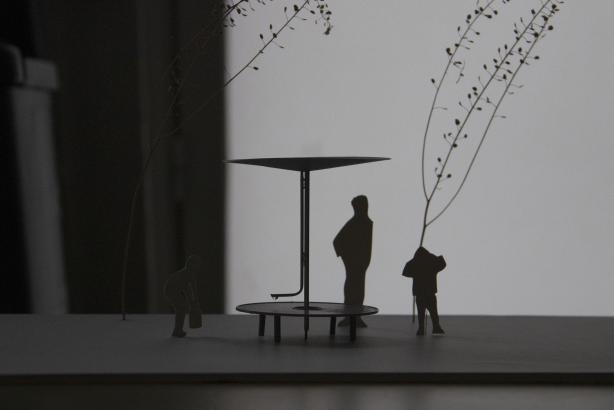 maquette1:20 du Banc des saisons par Robin Bourgeois