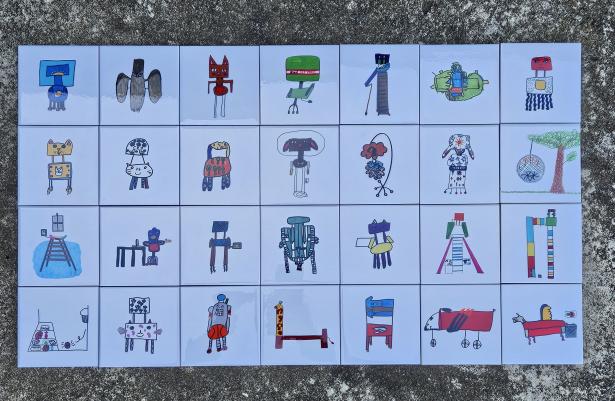 Les carreaux de céramiques - Les chaises imaginaires 