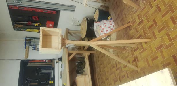 le moulin à l'atelier bois