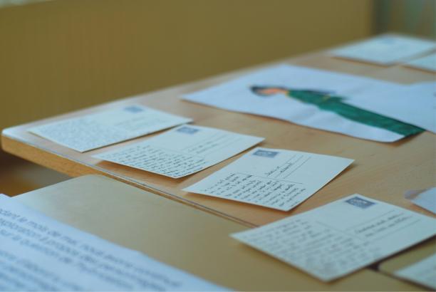Les dessins pendant l'exposition (02/07/2024)