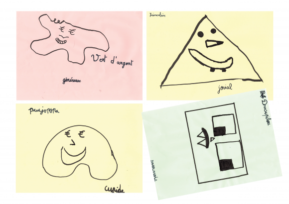 Les Lermandais(es), personnages créés par petits groupes de 4