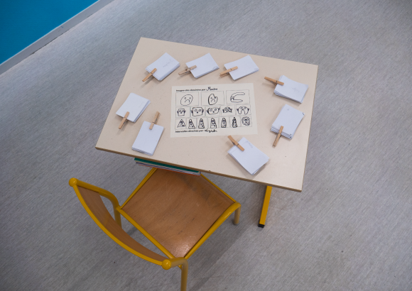 Une feuille d'exercice « transformation » et quelques flip books « tests »