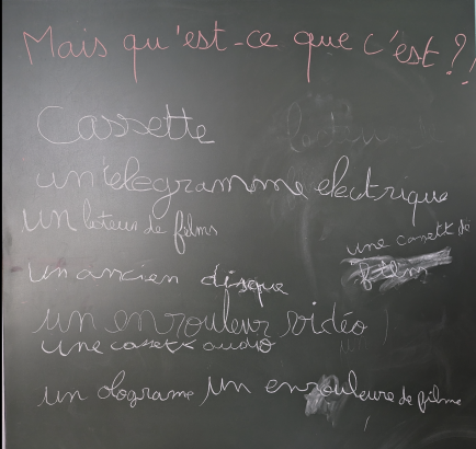  Ce que les enfants ont imaginé en recevant notre objet mystère
