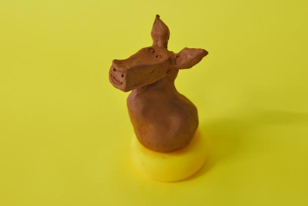 Cheval en buste