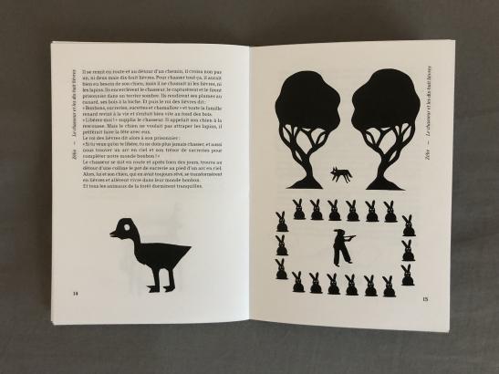 double page d'une des histoires de Zélie
