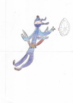 Audrey a dessiné un Samouraï