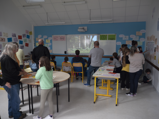Vue de l'exposition finale.