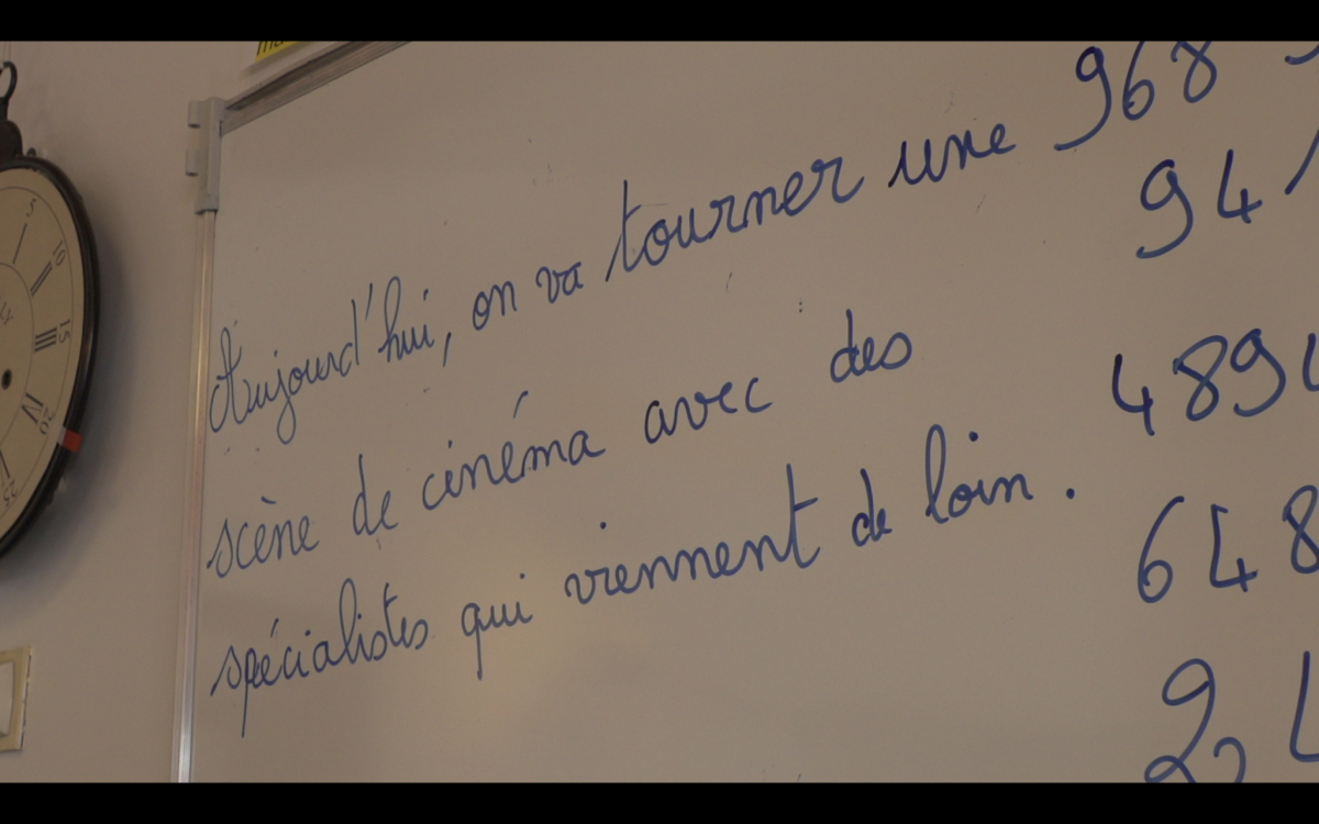Premier article - Arrivée à l'école