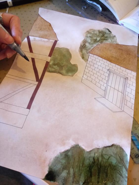 Planche 1, étape 2