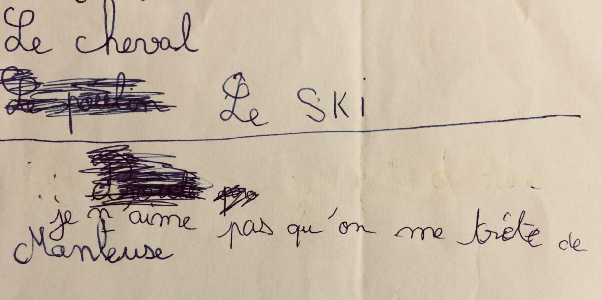 consigne du jour