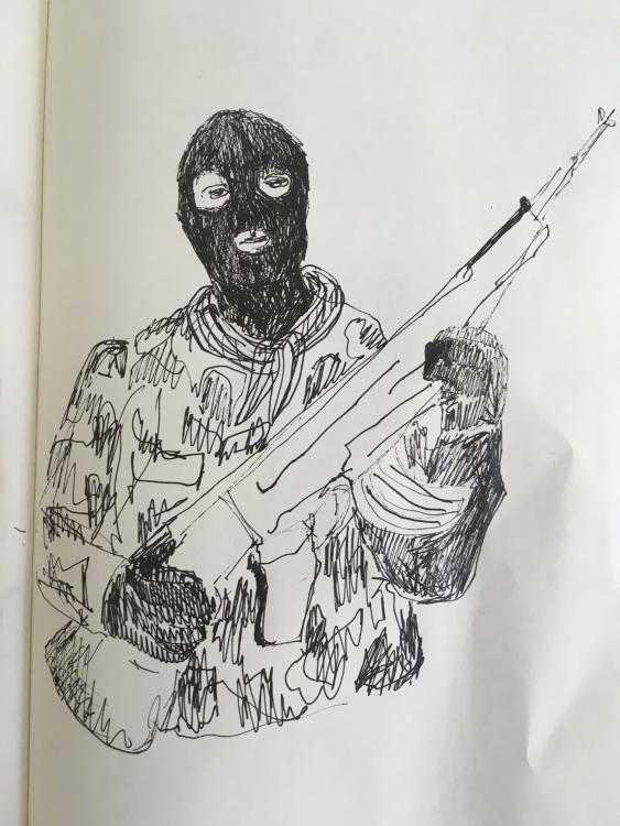 Quelques dessins préparatoires 2