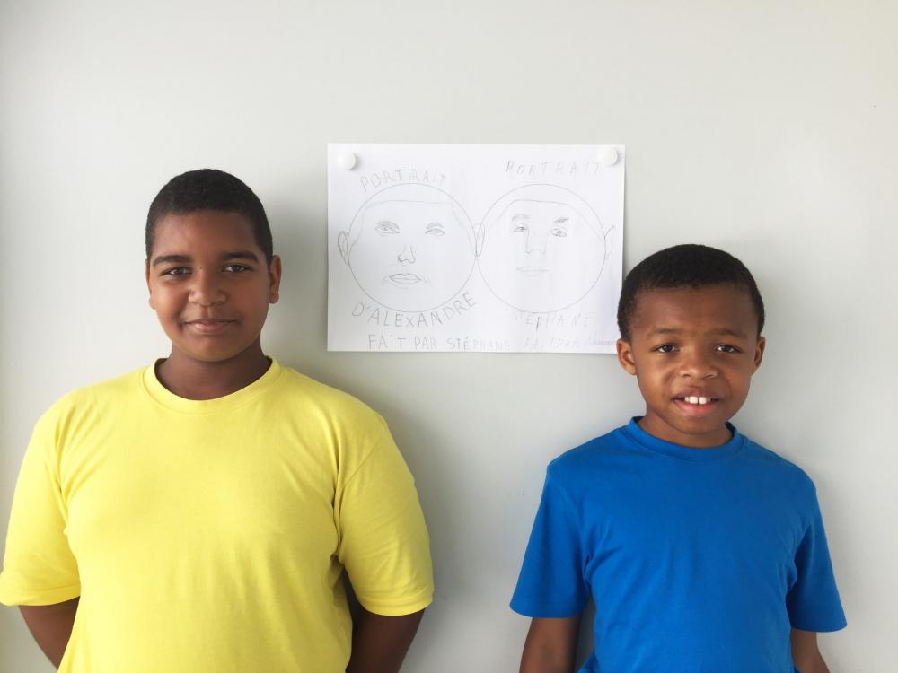Alexandre & Stéphane (classe de CM1-CM2)