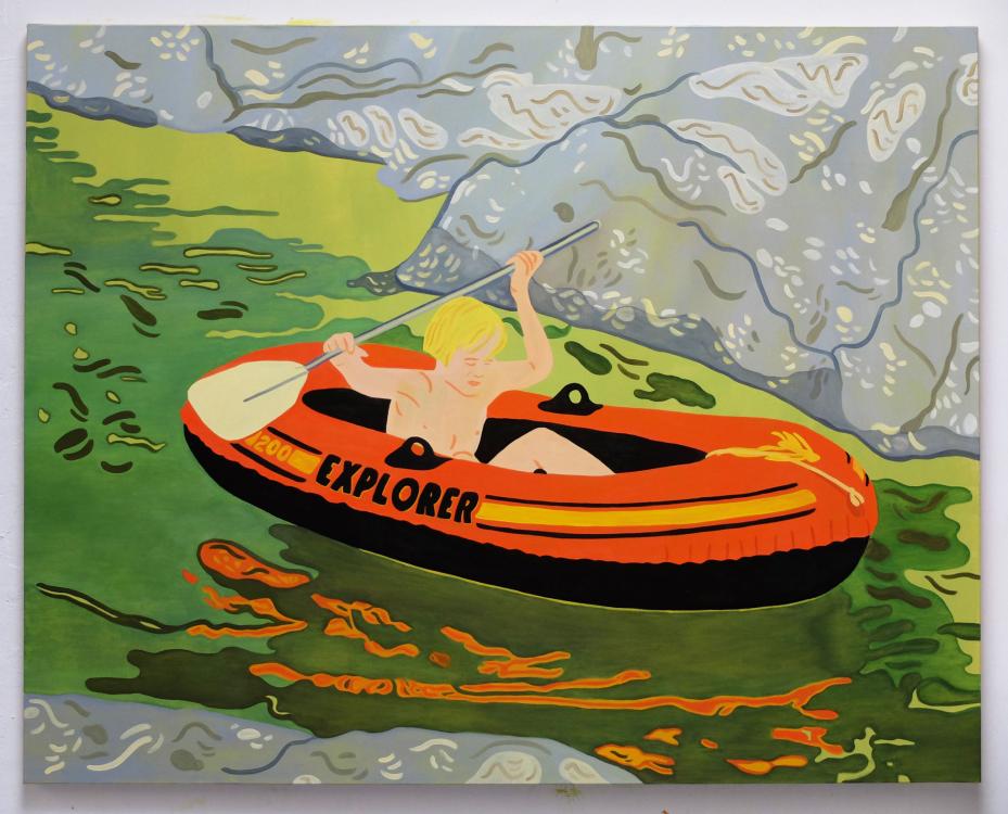 Peinture / Quand la Seine monte