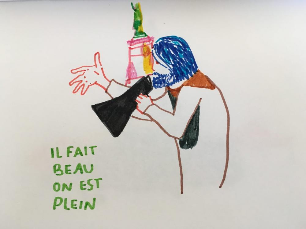 Quelques dessins préparatoires